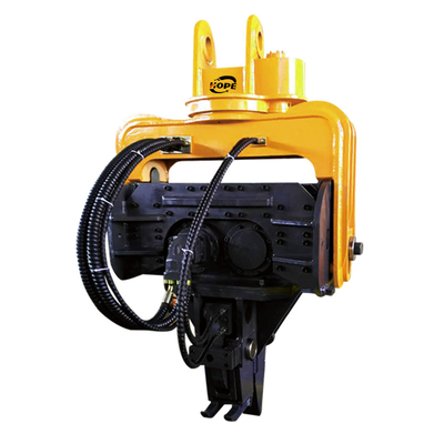 Manganese Plate Vibratory Excavator Mounted Pile Hammer High Hardness For Liugong Sany