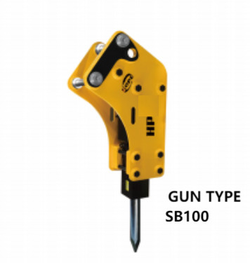 APPLICABLE GUN TYPE ROCK EXCAVATOR HYDRAULIC BREAKER ALLOY STEEL SB 100 10-15 TON  FOR EXCAVATOR SANY, XCMG , LIUGONG