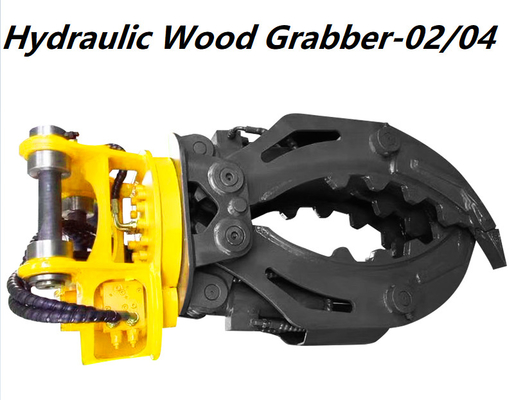 5-9 Ton Sany Xcmg Mini Excavator Grab Attachment Alloy Q355 Steel