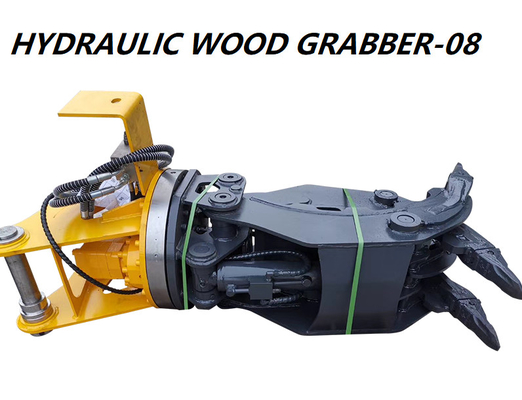 Aftermarket Hydraulic Grab Attachment For Excavator 1.7 Ton Custom