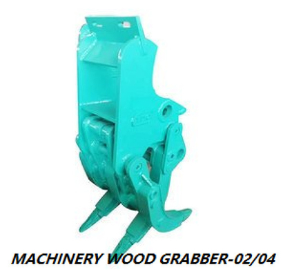 5 Ton-9 Ton Mini Excavator Grabber Bucket For Lonking Liugong Alloy Q355 Steel