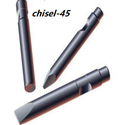 Customized 45mm Chisel Excavator For Demolition Hammer Construction Machinery