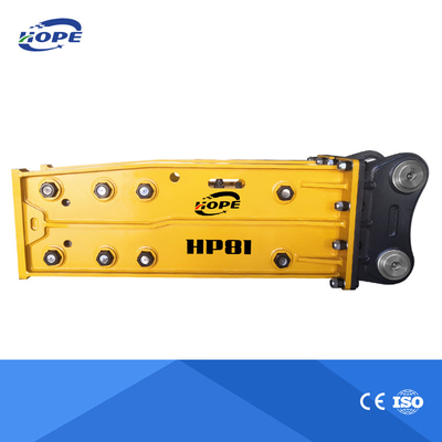 Anti Corrosion Doosan Excavator Hydraulic Breaker Attachment 18Ton140